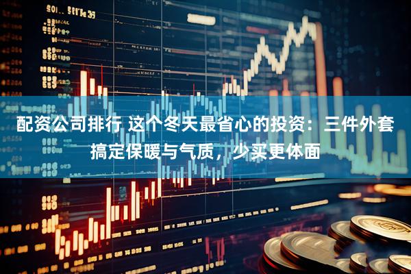 配资公司排行 这个冬天最省心的投资：三件外套搞定保暖与气质，少买更体面